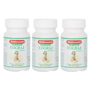 Baidyanath Yograj Guggulu (60tab, Pack of 3)