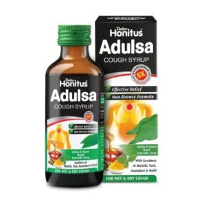 Dabur Honitus Adulsa Cough Syrup (200ml)