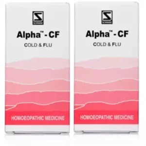 Willmar Schwabe India Alpha CF (Cold And Flu) (20g, Pack of 2)