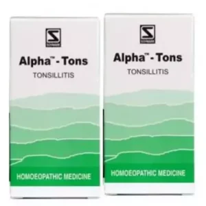 Willmar Schwabe India Alpha Tons (Tonsilitis) (20g, Pack of 2)