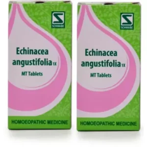 Willmar Schwabe India Echinacea Angustifolia 1X Tablets (20g, Pack of 2)