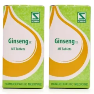 Willmar Schwabe India Ginseng 1X Tablets (20g, Pack of 2)