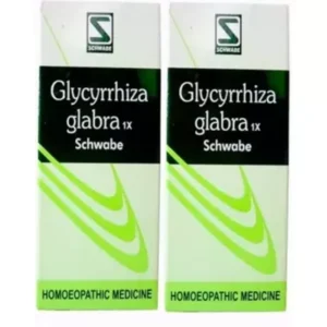 Willmar Schwabe India Glycyrrhiza Glabra 1X Tablets (20g, Pack of 2)