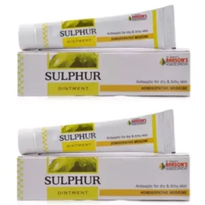 Bakson Sulphur Ointment (25g, Pack of 2)