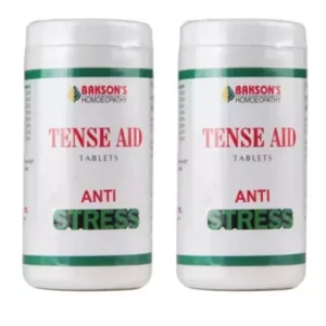 Bakson Tense Aid Tablets (200tab, Pack of 2)