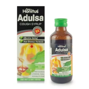 Dabur Honitus Adulsa Cough Syrup (100ml)