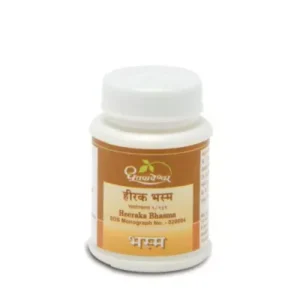 Dhootapapeshwar Heerak Bhasma (100mg)