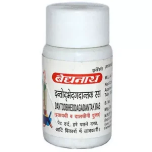 Baidyanath Dantodbhedgadantak Ras (80tab)