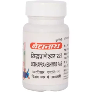 Baidyanath Siddha Praneshwar Ras (80tab)