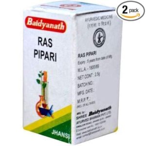 Baidyanath Jhansi Ras Pipari Ras - 2.5 Gm, Pack of 2