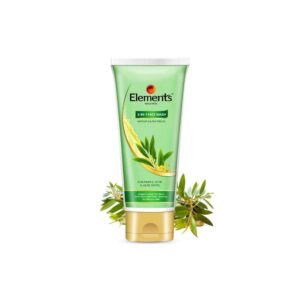 Elements 3 in 1 Face Wash, 60 Gm
