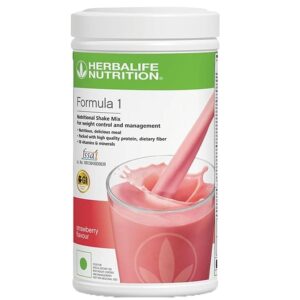 Herbalife Nutrition Formula 1 Shake for Weight Loss (Strawberry, 500 g)
