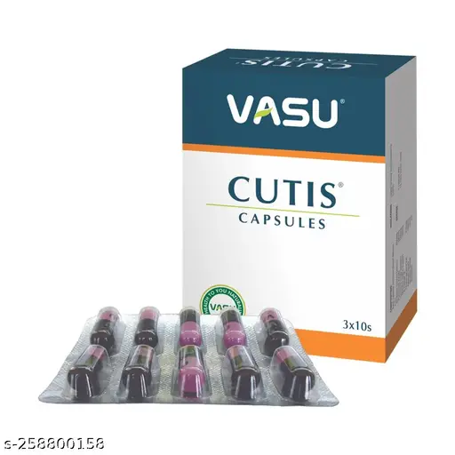 Vasu Cutis Capsules (30caps, Pack of 3)